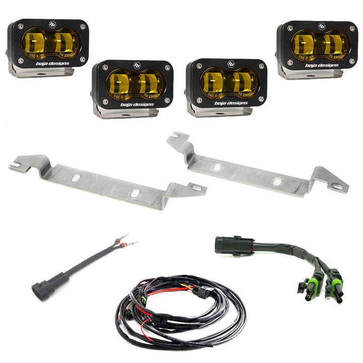 Baja Designs S2 SAE OEM Fog Light Replacement Kit for Sequoia (2023+)