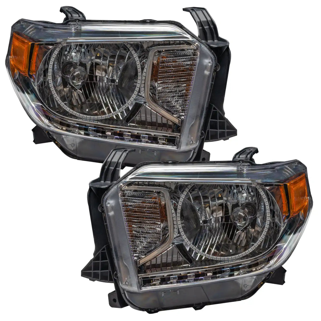 ORACLE Lighting 2014-2017 Toyota Tundra Pre-Assembled Halo Headlights - Dual Halo