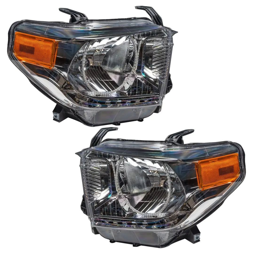 ORACLE Lighting 2014-2017 Toyota Tundra Pre-Assembled Halo Headlights - Dual Halo