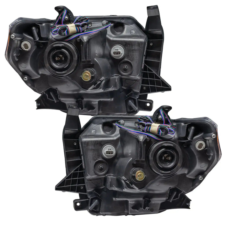 ORACLE Lighting 2014-2017 Toyota Tundra Pre-Assembled Halo Headlights - Dual Halo