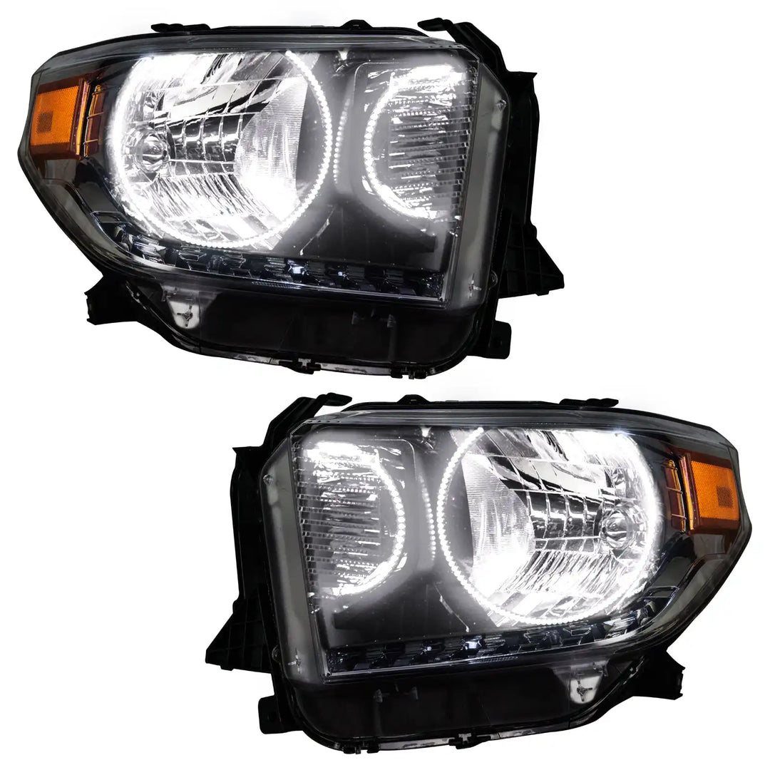 ORACLE Lighting 2014-2017 Toyota Tundra Pre-Assembled Halo Headlights - Dual Halo