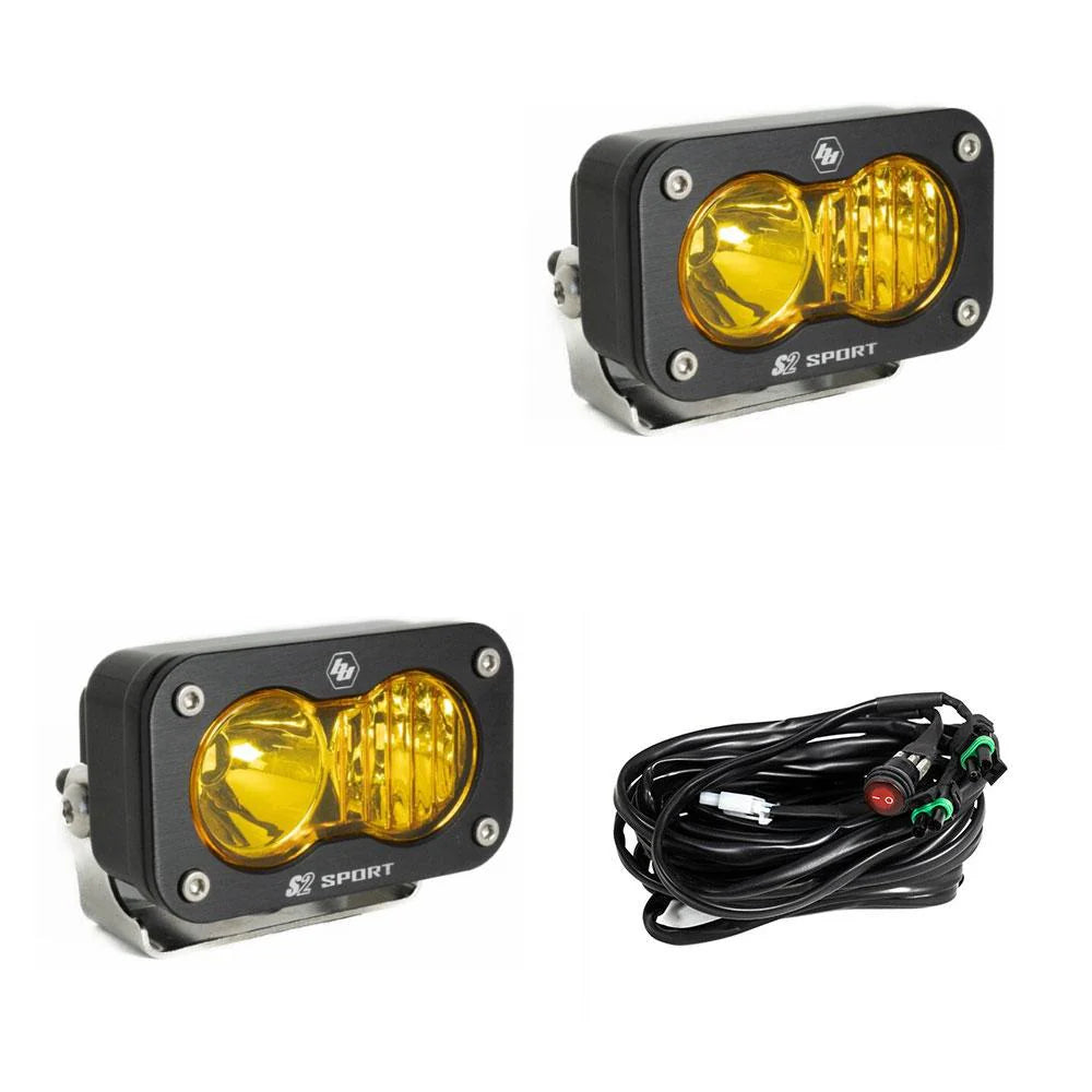 Baja 686 Industries LLC Mirror ditch light Baja Designs S2 + Baja S2 Sport for Tacoma (2024+)