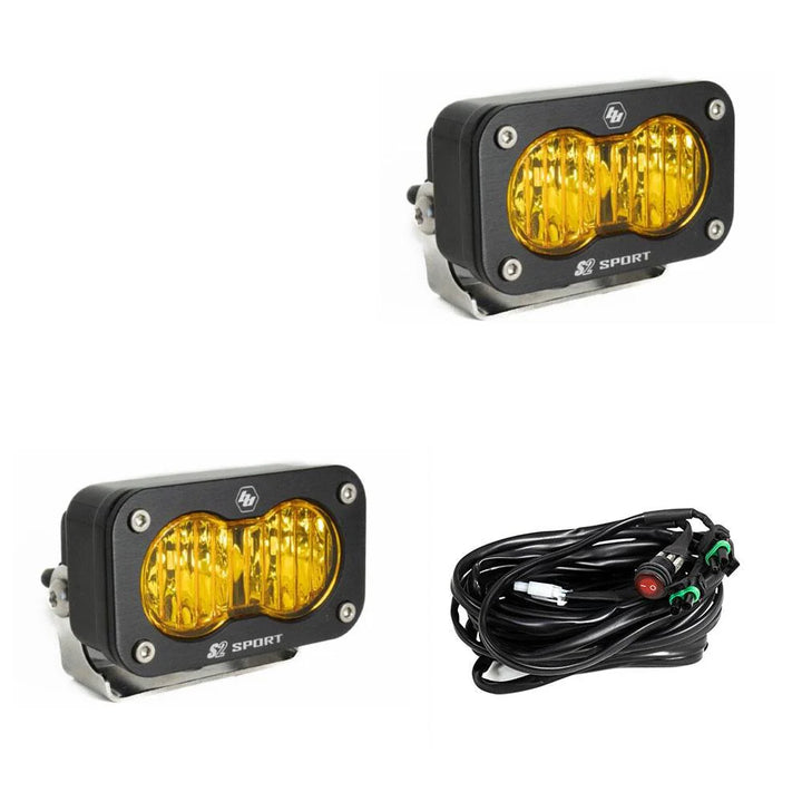 Baja 686 Industries LLC Mirror ditch light Baja Designs S2 + Baja S2 Sport for Tacoma (2024+)