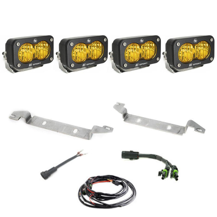 Baja Designs S2 Sport OEM Fog Light Replacement Kit for Sequoia (2023+)