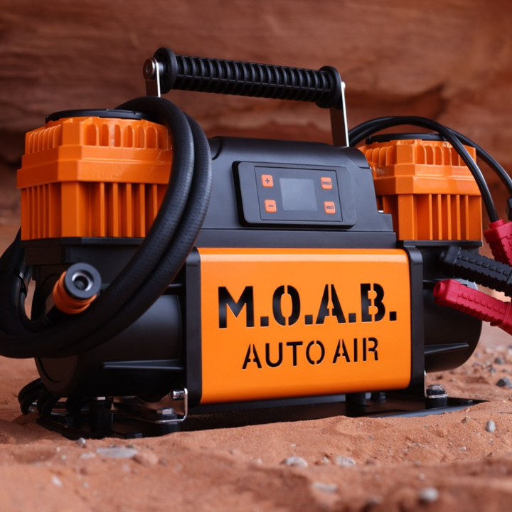 EZ Flate M.O.A.B. Auto Air - 10.6 CFM Portable Dual Air Compressor