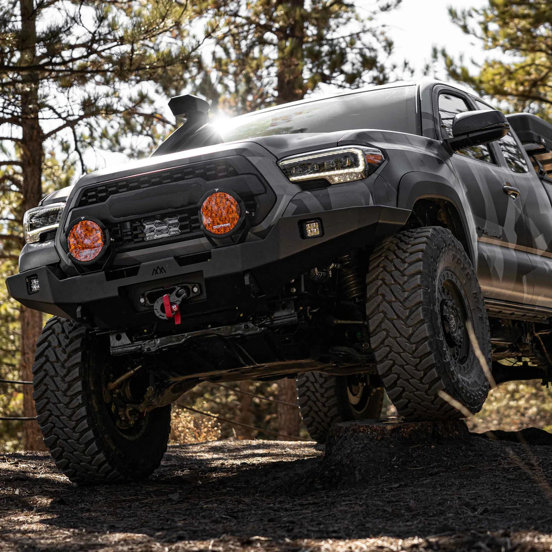 Backwoods Adventure Mods Hi-Lite Overland Front Bumper [No Bull Bar] for Tacoma (2016-2023)