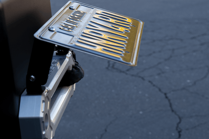 Agency6.com License Plate Mount for A6 Fairlead