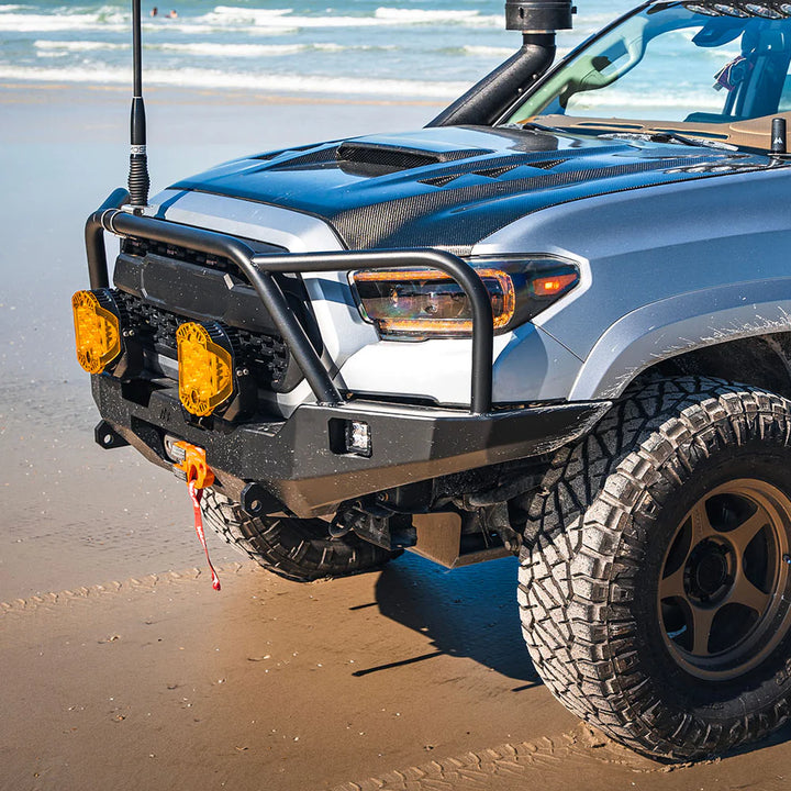 Backwoods Adventure Mods Hi-Lite Overland  Front Bumper [Bull Bar] for Tacoma (2016-2023)