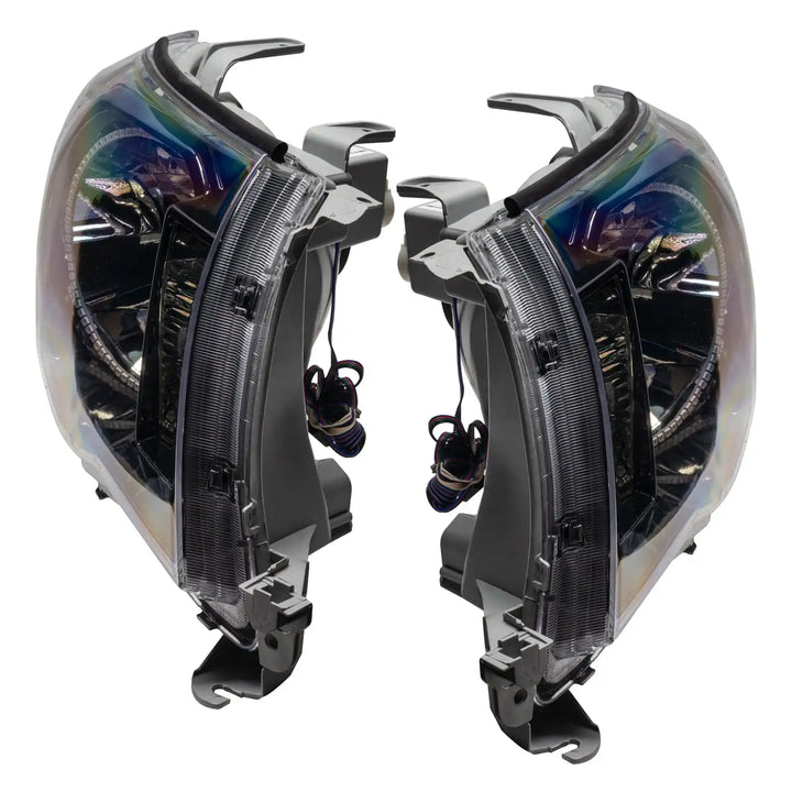 ORACLE Lighting 2005-2011 Toyota Tacoma Pre-Assembled Halo Headlights-Black