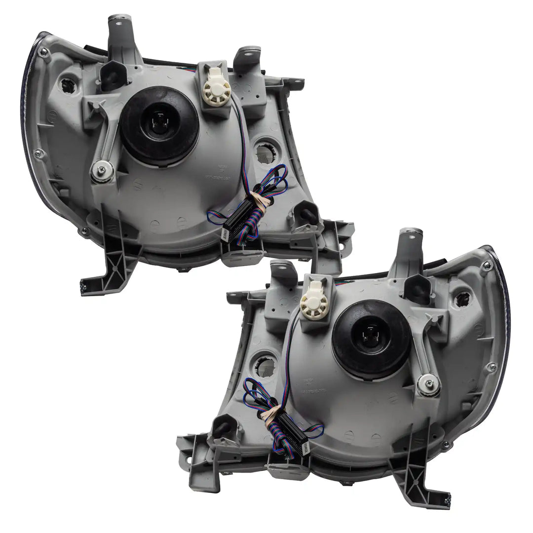 ORACLE Lighting 2005-2011 Toyota Tacoma Pre-Assembled Halo Headlights-Black
