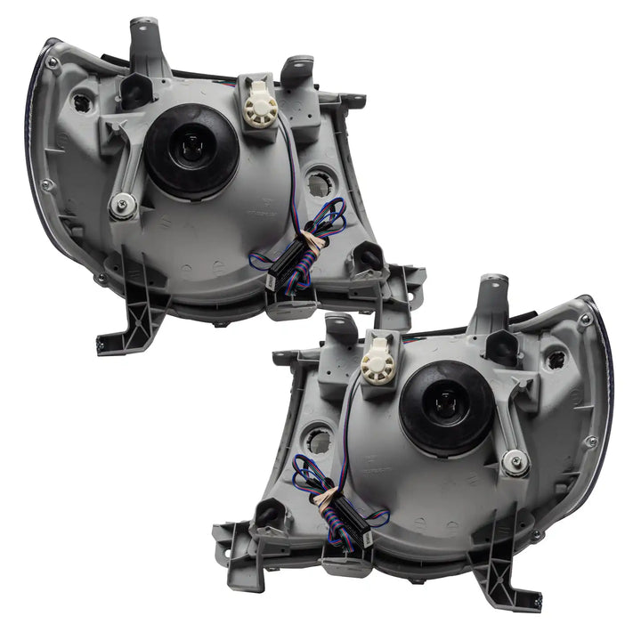 ORACLE Lighting 2005-2011 Toyota Tacoma Pre-Assembled Halo Headlights-Black
