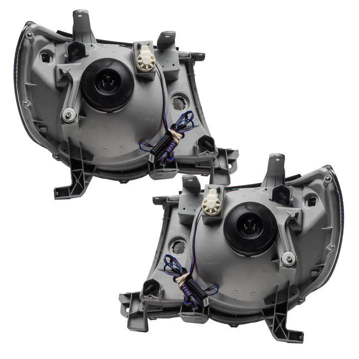 ORACLE Lighting 2005-2011 Toyota Tacoma Pre-Assembled Halo Headlights-Black
