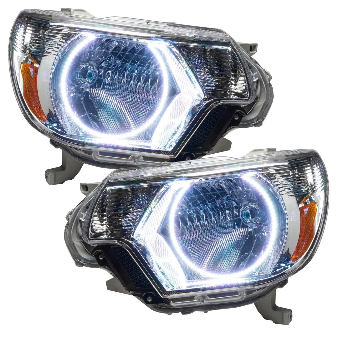 ORACLE Lighting 2012-2015 Toyota Tacoma Pre-Assembled Halo Headlights - Chrome