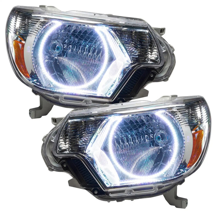 ORACLE Lighting 2012-2015 Toyota Tacoma Pre-Assembled Halo Headlights - Chrome