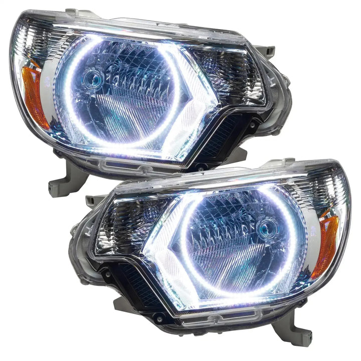 ORACLE Lighting 2012-2015 Toyota Tacoma Pre-Assembled Halo Headlights - Chrome