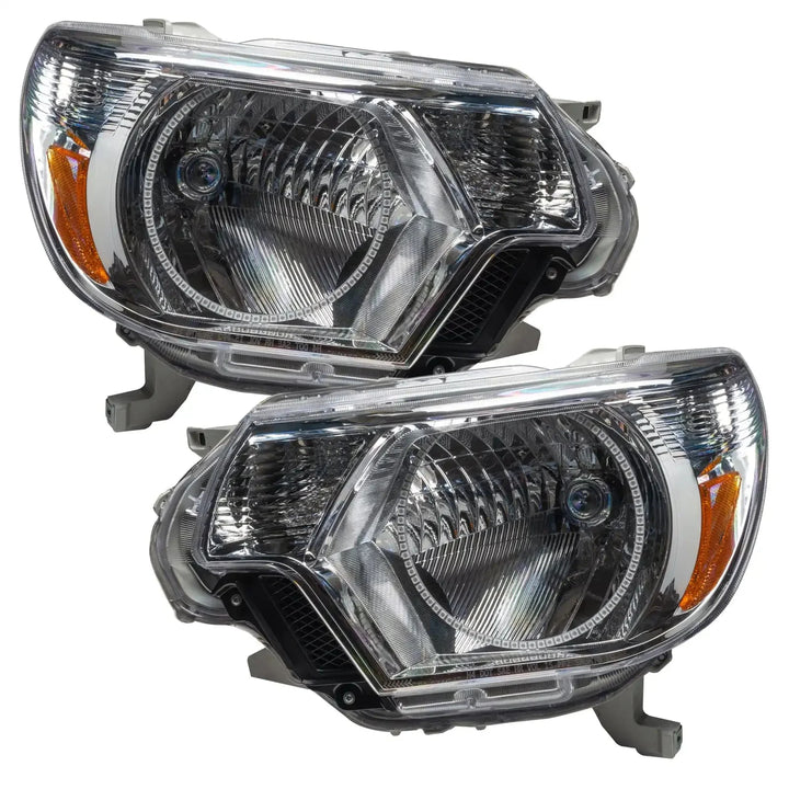ORACLE Lighting 2012-2015 Toyota Tacoma Pre-Assembled Halo Headlights - Chrome