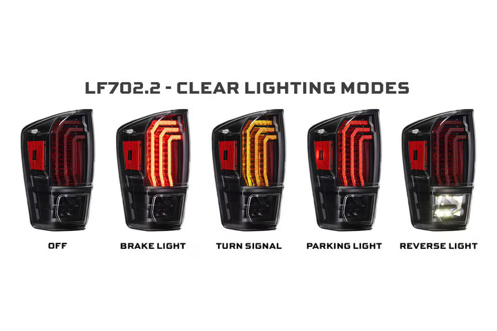 Morimoto XB LED Tail Lights for Tacoma (2016-2023)