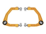 ICON 2024-2026 TOYOTA TACOMA/2024-2025 TOYOTA LAND CRUISER 250 SERIES/2024-2026 LEXUS GX550/2025-2026 TOYOTA 4RUNNER, FRONT, BILLET UPPER CONTROL ARMS W/ DELTA JOINT PRO, GOLD ANODIZING