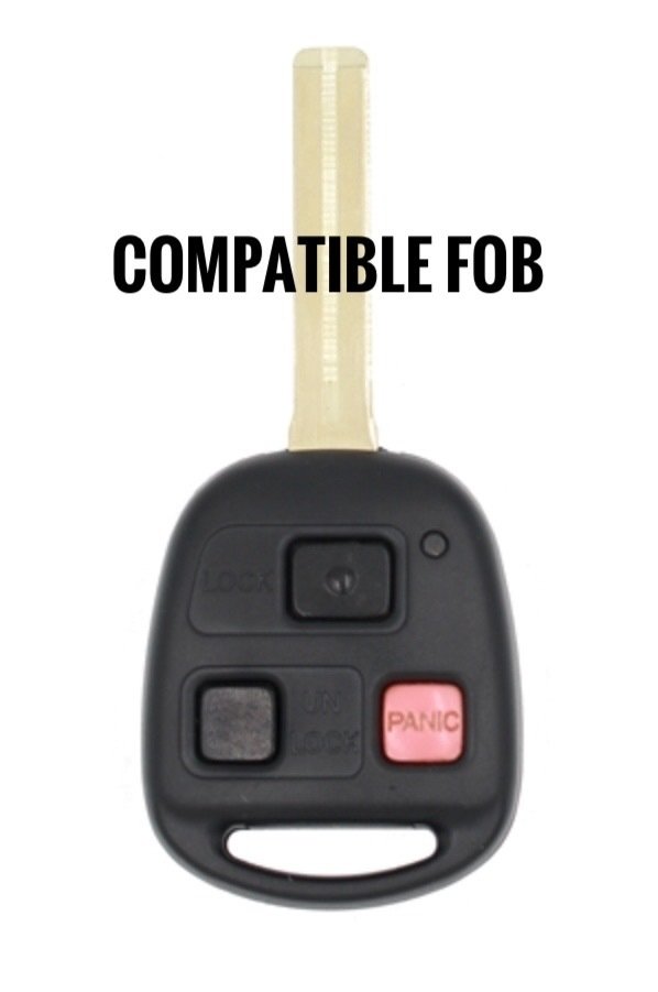 AJT DESIGN Injection Fob IF008- BLACK for FJ Cruiser (2008-2014)