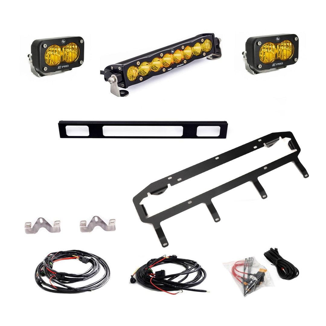 Baja Designs S8 10-INCH/S2 PRO Grille Light Replacement Kit for 4Runner TRD Pro (2025+)