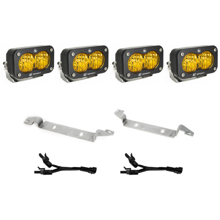 Baja Designs S2 Sport OEM Fog Light Replacement Kit for 4Runner Non TRD PRO (2025+)