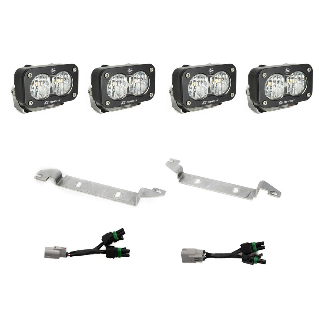 Baja Designs S2 Sport OEM Fog Light Replacement Kit for 4Runner TRD PRO/Trailhunter (2025+)