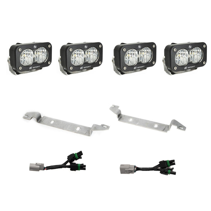 Baja Designs S2 Sport OEM Fog Light Replacement Kit for 4Runner TRD PRO/Trailhunter (2025+)