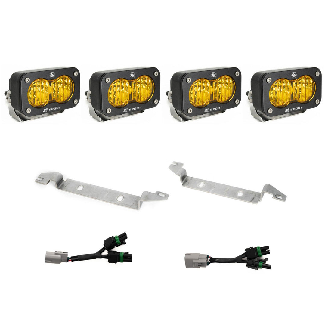 Baja Designs S2 Sport OEM Fog Light Replacement for Tacoma Pro/Trainhunter (2024+)