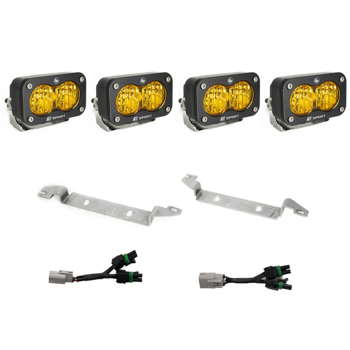 Baja Designs S2 Sport OEM Fog Light Replacement for Tacoma Pro/Trainhunter (2024+)