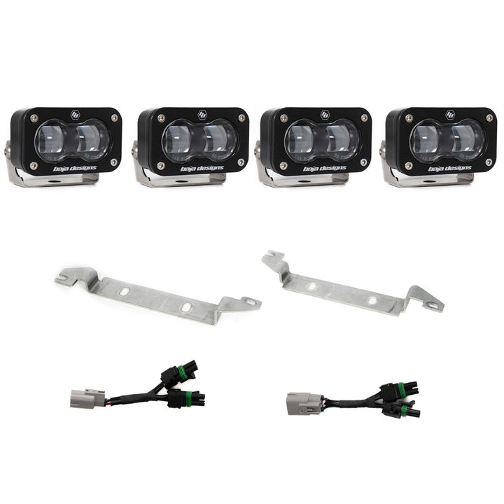 Baja Designs S2 SAE OEM Fog Light Replacement Kit for Tacoma PRO/Trailhunter (2024+)
