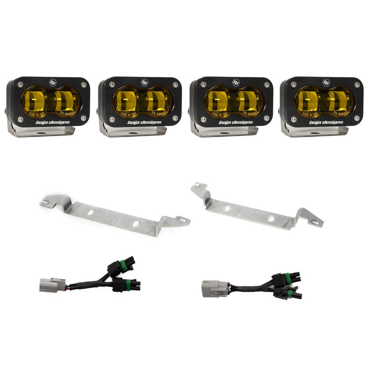 Baja Designs S2 SAE OEM Fog Light Replacement Kit for Tacoma PRO/Trailhunter (2024+)