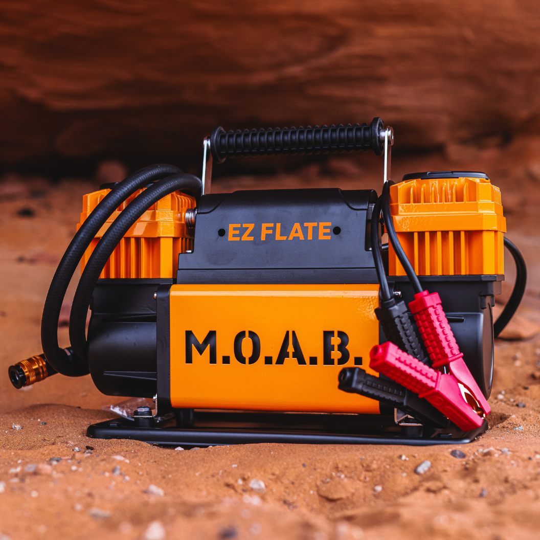 EZ Flate M.O.A.B. - 10.6 CFM Portable Dual Air Compressor