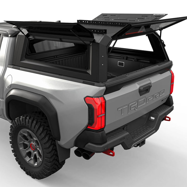 OPENROAD Aluminum Truck Cap for Tacoma (2024+) – 6ft Bed