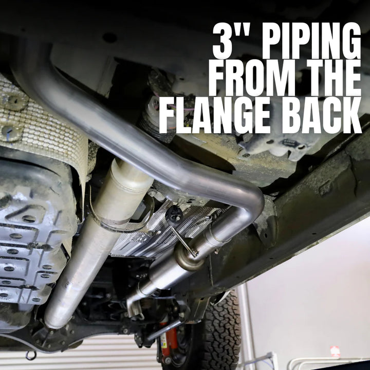 Carven Exhaust Max Clearance Dump Exit Kit for Tacoma (2024+)