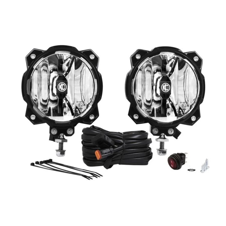 KC HiLites Gravity® PRO6 LED Single Pair Pack System
