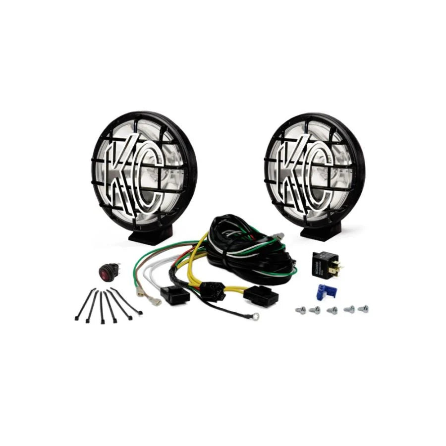 KC HiLites 6" Apollo PRO Halogen Pair Pack System