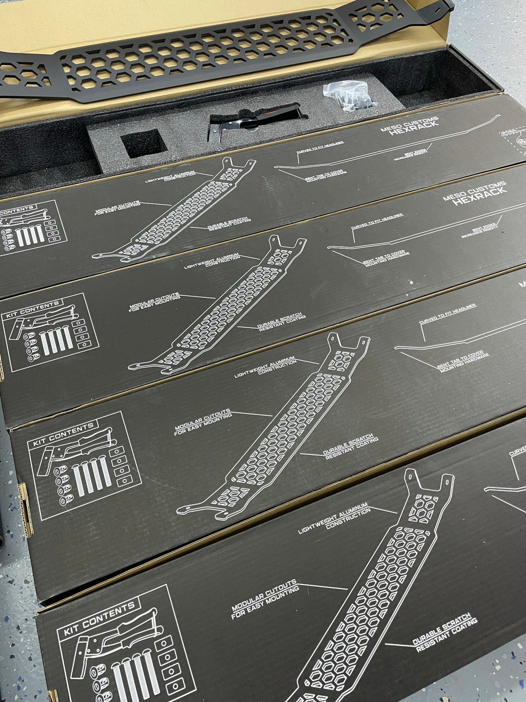 Meso Customs Overhead HexRack for Tacoma (2016-2023)
