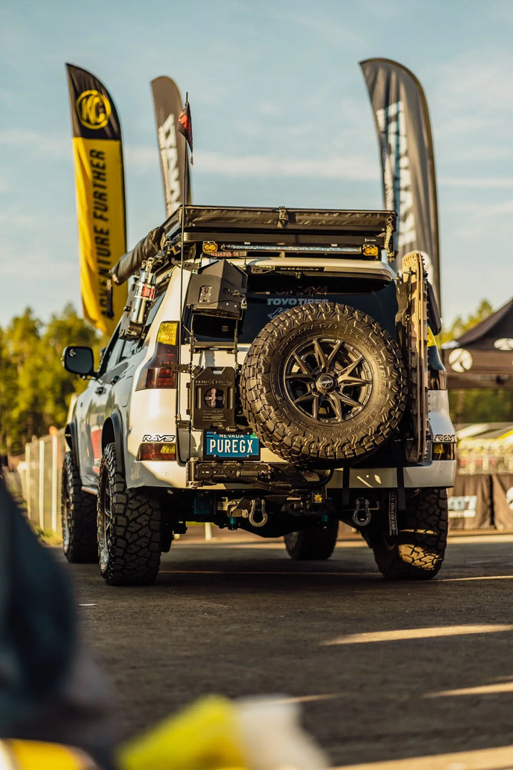 NYTOP Rear Tow Hitch Receiver Hybrid Bumper for GX460 (2014-2023)