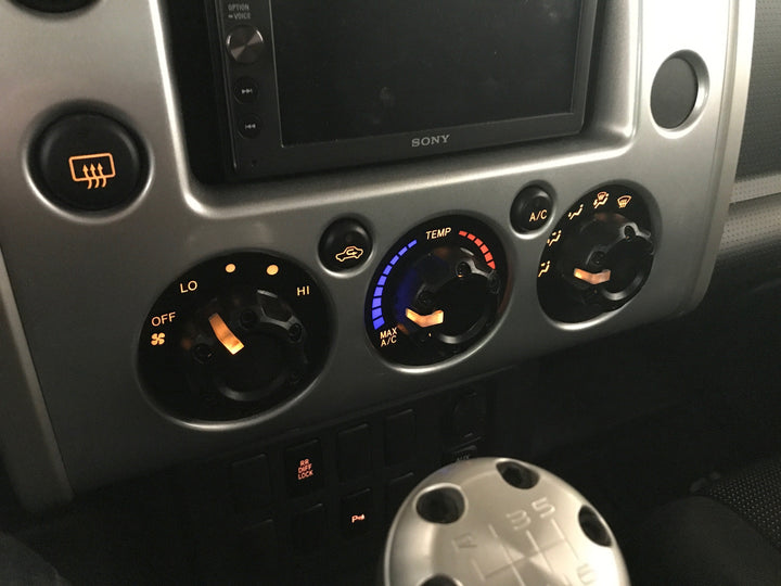 AJT Design Climate Knobs- QUICKSAND for FJ Cruiser (2007-2014)
