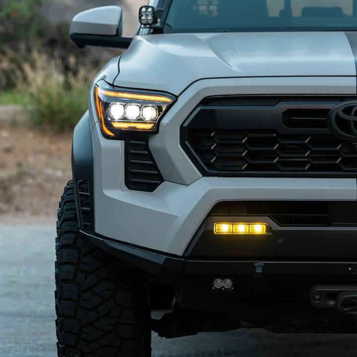 Alpharex DoubleTap Dual Color LED Projector Fog Lights for Tacoma (2024+), 4Runner (2025+), Sequoia (2022+), Tundra (2022+)