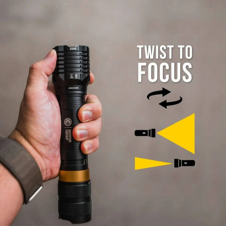 KC HiLites FLX™ 3K Rechargeable Flashlight