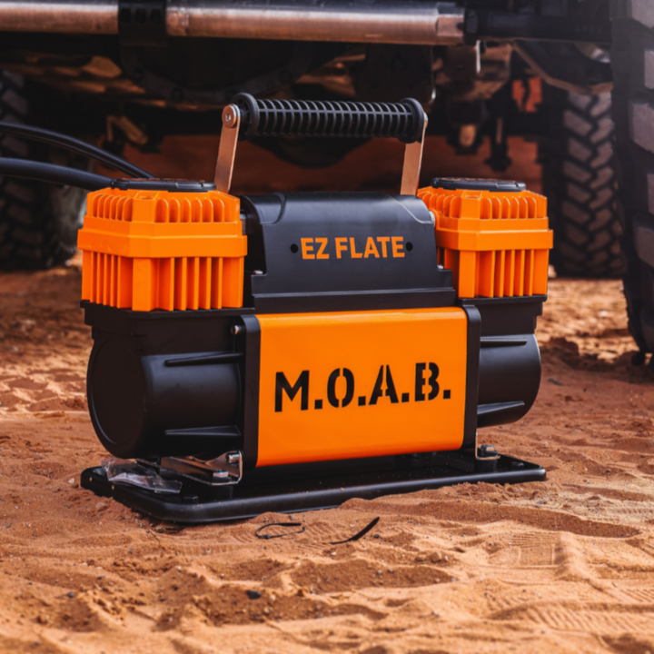 EZ Flate M.O.A.B. - 10.6 CFM Portable Dual Air Compressor