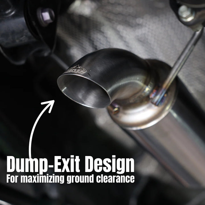 Carven Exhaust Dump Exit Kit for Land Cruiser (2024+)