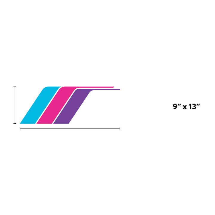 Universal Retro Side Stripes