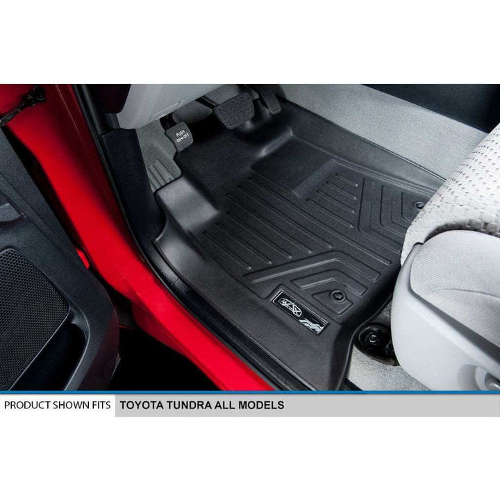 SMARTLINER Custom Fit Floor Liners For 2007-2011 Toyota Tundra Double Cab