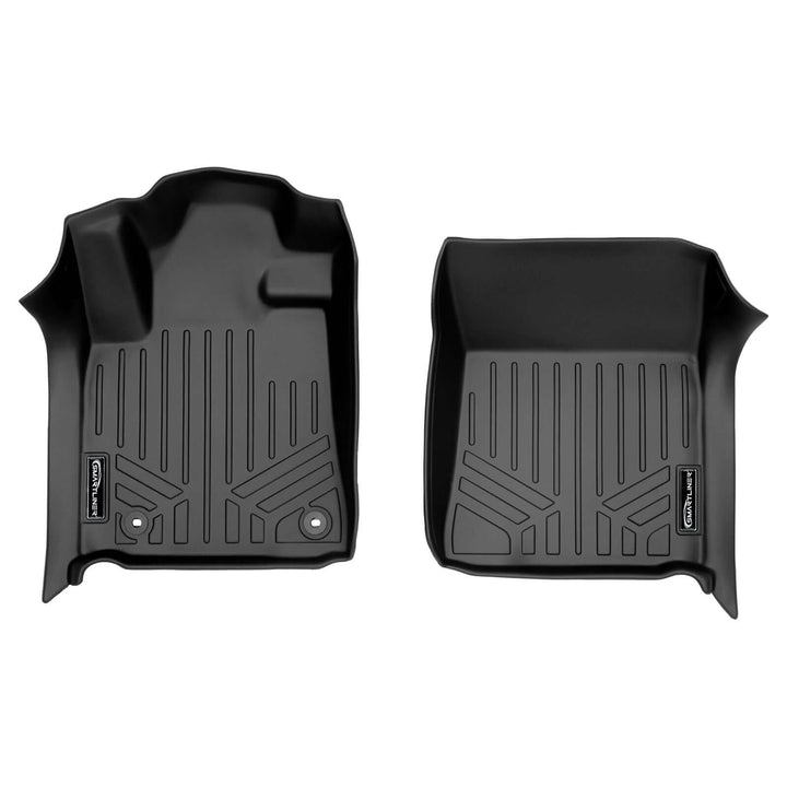 SMARTLINER Custom Fit Floor Liners For 2014-2021 Toyota Tundra Double Cab (with Coverage Under 2nd Row Seat)
