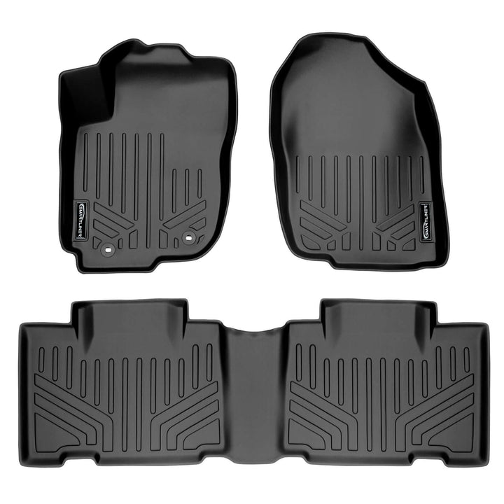 SMARTLINER Custom Fit Floor Liners For 2013-2018 Toyota RAV4 (No Electric or Hybrid Models)