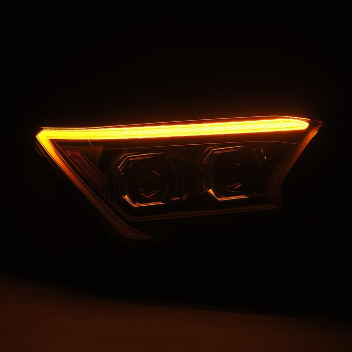 Alpharex LUXX-Series LED Projector Headlights Black for Tacoma (2024+) & 4Runner (2025+)
