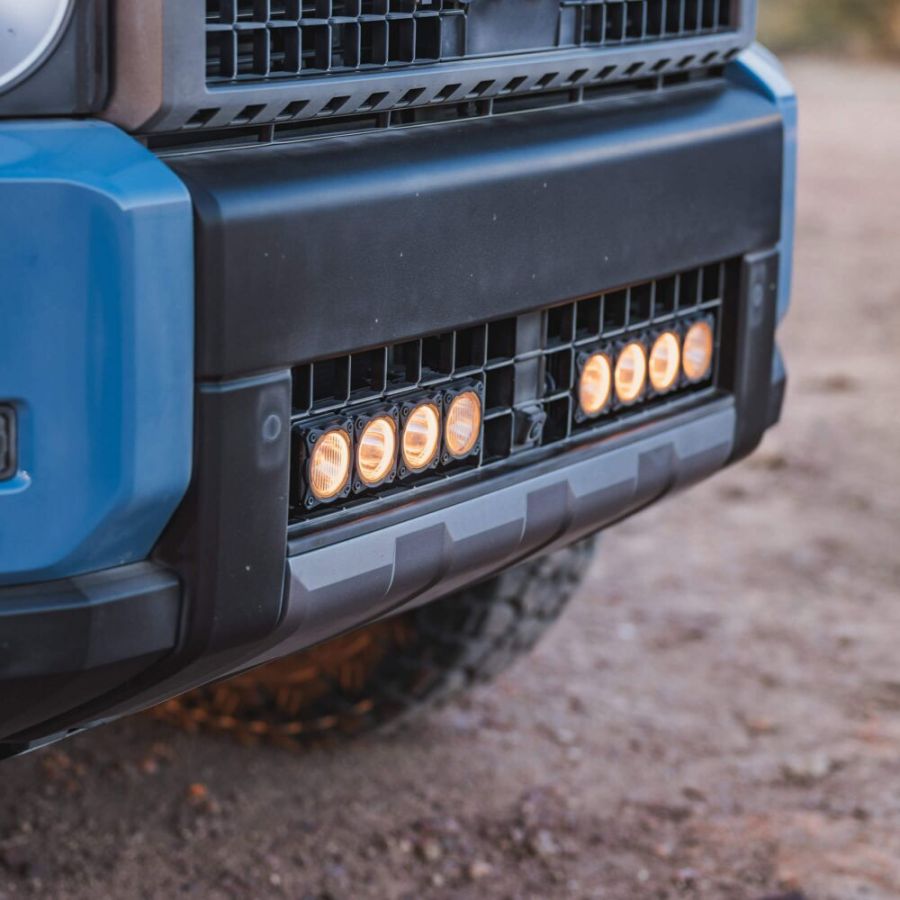 KC HiLites DUAL FLEX ERA® LED LIGHT BAR GRILLE MOUNT -for Land Cruiser (2024+)