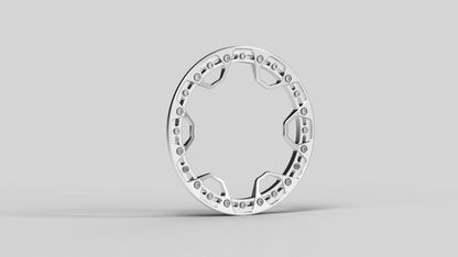 Nytop 17 inch Floating Beadlock Ring for ADV-Classic Wheels